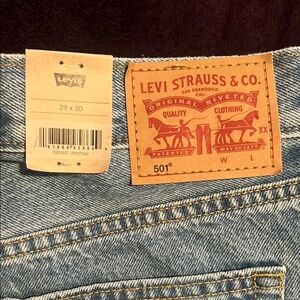 Levi's Blue Denim Jeans
